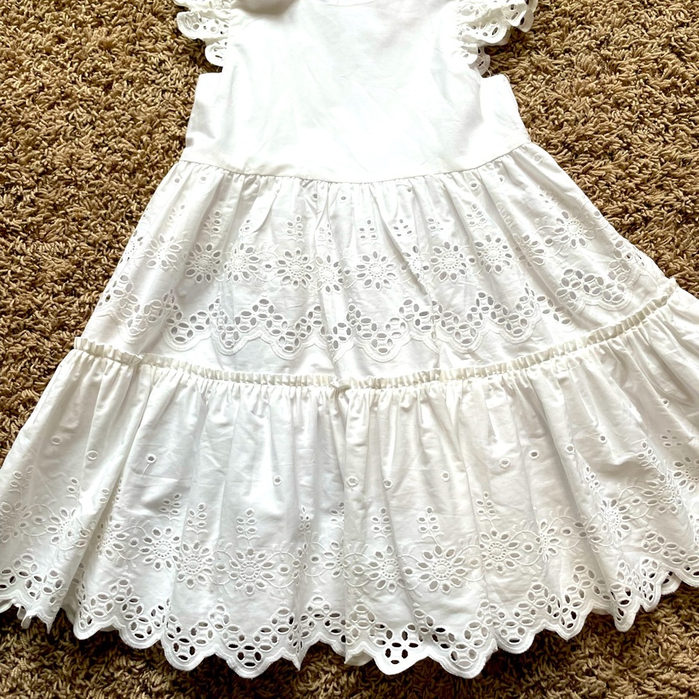 White girls dress